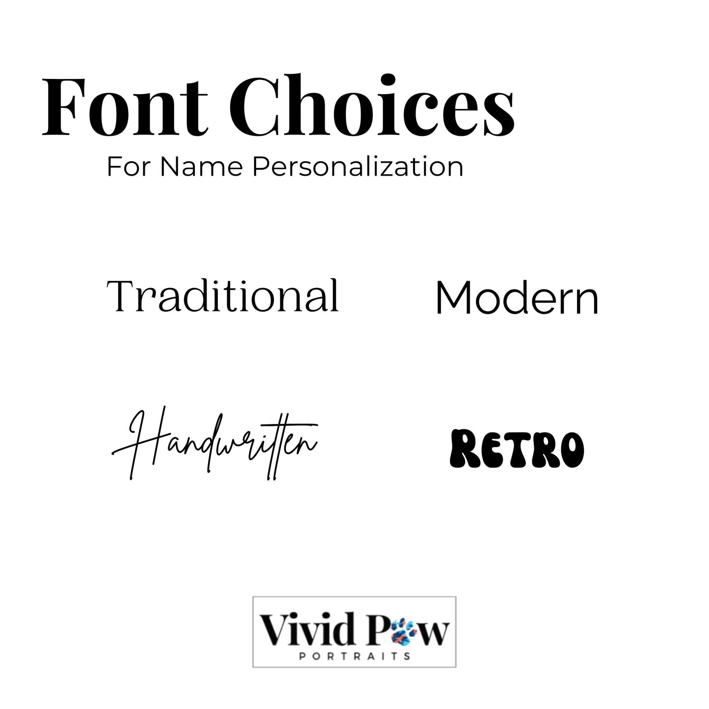 font options for custom photo face blanket